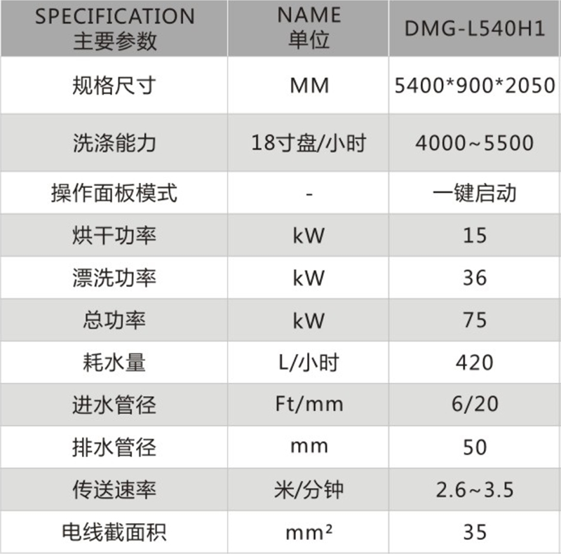 長龍式三缸兩主洗兩漂洗一烘干洗碗機DMG-L540H1.png